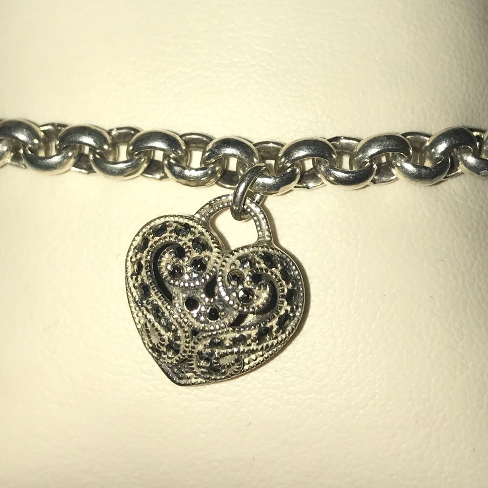 Judith Jack Heart Bracelet